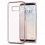 Чехол для Samsung Galaxy S8 G950F гелевый с блестками Spigen SGP Liquid Crystal Glitter прозрачный розовый