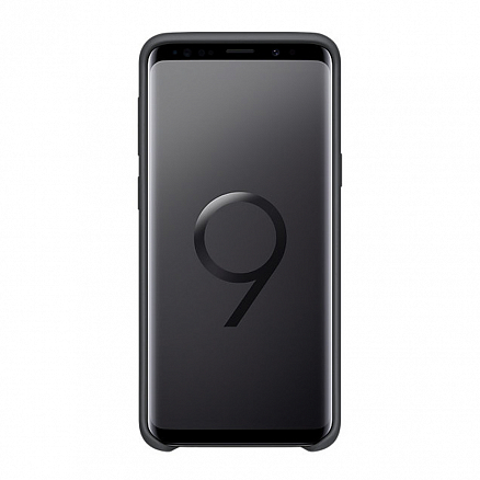 Чехол для Samsung Galaxy S9 оригинальный Silicone Cover EF-PG960TBEG черный