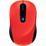 Мышь беспроводная Microsoft Mobile Mouse Sculpt красно-черная
