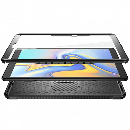 Чехол для Samsung Galaxy Tab A 10.5 T595 гибридный с защитой экрана Supcase Unicorn Beetle Pro черный