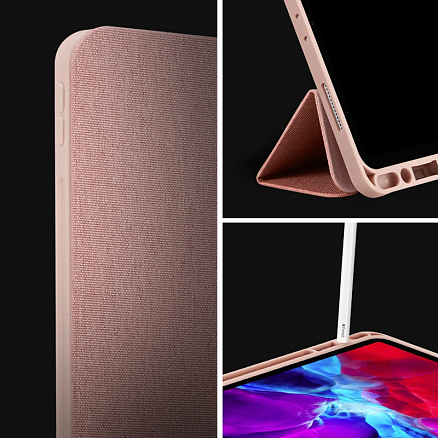 Чехол для iPad Pro 11, Pro 11 2020, Pro 11 2021 книжка Spigen Urban Fit розовый