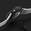 Чехол для Samsung Galaxy Watch 4 40 мм гелевый с металлической рамкой Ringke Air серебристо-черный