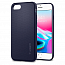 Чехол для iPhone 7, 8 гелевый Spigen SGP Liquid Air темно-синий