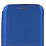 Чехол для Samsung Galaxy A03s кожаный - книжка GreenGo Smart Diva синий