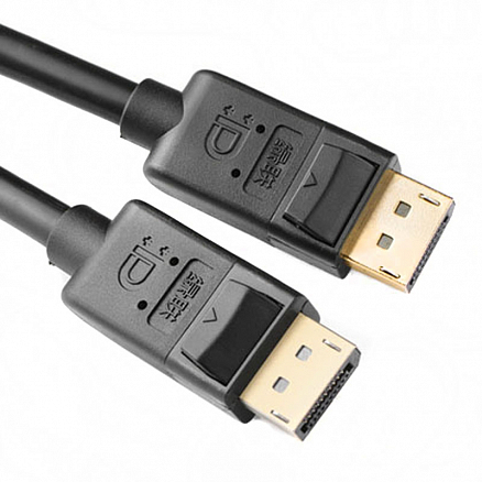 Кабель DisplayPort - DisplayPort (папа - папа) длина 1,5 м 4Kx2K 60Hz версия 1.2 Ugreen черный