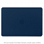 Чехол для Apple MacBook Pro 13 Touch Bar A1706, A1989, A2159, Pro 13 A1708 пластиковый матовый DDC Matte Shell темно-синий