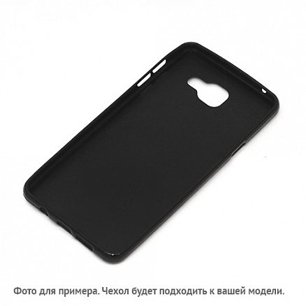Чехол для iPhone 5, 5S, SE гелевый GreenGo Gelly черный