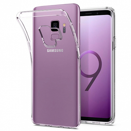 Чехол для Samsung Galaxy S9 гелевый ультратонкий Spigen SGP Liquid Crystal прозрачный