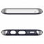 Чехол для Samsung Galaxy S9 гибридный Spigen SGP Neo Hybrid серебристо-синий