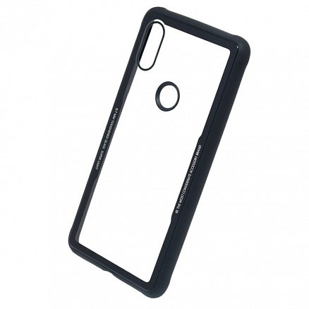 Чехол для Xiaomi Mi Mix 2s гибридный для полной защиты LikGus прозрачно-черный