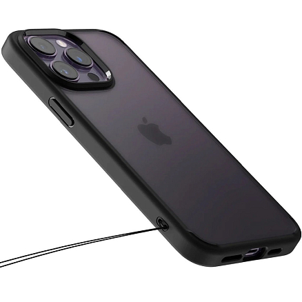 Чехол для iPhone 14 Pro Max гибридный Spigen Ultra Hybrid черный