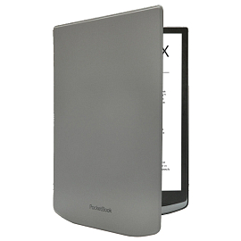 Чехол для PocketBook InkPad X оригинальный PocketBook Shell серый глянцевый