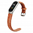 Сменный браслет для Xiaomi Mi Band 4 из натуральной кожи Nova Luxury-2 коричневый
