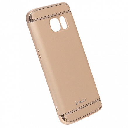 Чехол для Samsung Galaxy S7 пластиковый iPaky Plating золотистый
