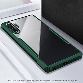 Чехол для Huawei P30 Lite, Honor 20S гибридный Rzants Beetle зеленый
