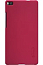 Чехол для Huawei P8 пластиковый тонкий Nillkin Super Frosted красный