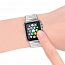 Защитное стекло на экран для Apple Watch 40 мм противоударное Vins Pro+ черное
