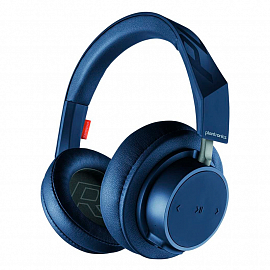 Наушники беспроводные Bluetooth Plantronics BackBeat Go 600 накладные с микрофоном синие