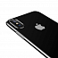 Чехол для iPhone X, XS гелевый Baseus Simplicity прозрачный