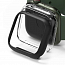 Чехол для Apple Watch 45 мм ультратонкий пластиковый Ringke Slim 2 шт. черный матовый + прозрачный