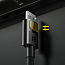 Кабель DisplayPort - DisplayPort (папа - папа) длина 2 м 8K 60Hz 4K 144Hz версия 1.4 плетеный Ugreen DP114 черный