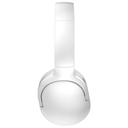 Наушники беспроводные Bluetooth Baseus D02 Pro полноразмерные с микрофоном белые