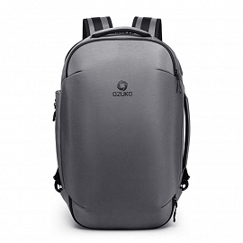 Рюкзак-сумка Ozuko 9216L с отделением для ноутбука до 15,6 дюйма серый