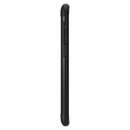 Чехол для Samsung Galaxy S8+ G955F гибридный тонкий Spigen SGP Slim Armor черно-серый