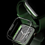 Чехол для Apple Watch 41 мм ультратонкий пластиковый Ringke Slim 2 шт. темно-зеленый матовый + прозрачный