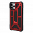 Чехол для iPhone 11 Pro гибридный для экстремальной защиты Urban Armor Gear UAG Monarch черно-красный