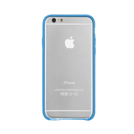 Чехол для iPhone 6, 6S Бампер гибридный Case-mate (США) Tough Frame голубой