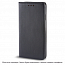 Чехол для iPhone 5, 5S, SE кожаный - книжка GreenGo Smart Magnet черный