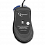 Мышь проводная USB оптическая Gembird MG-520 6 кнопок 3200 dpi игровая черно-серебристая 