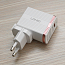 Зарядное устройство сетевое с USB входом 3А и MicroUSB кабелем Ldnio A1302Q (быстрая зарядка QC 3.0) белое