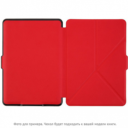 Чехол для Amazon Kindle Paperwhite 4 (2018) кожаный Nova-06 Origami красный