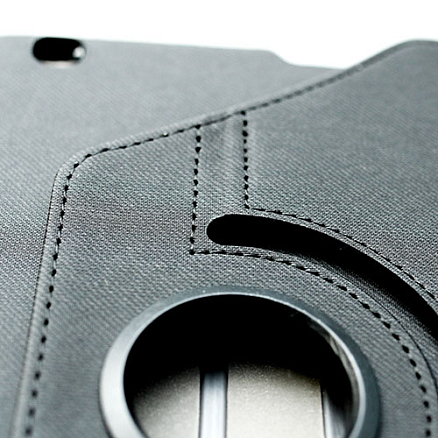 Чехол для LG G PAD 8.3 V500 кожаный поворотный NOVA-02 черный