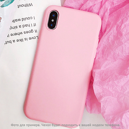 Чехол для Samsung Galaxy S10e G970 силиконовый Soft розовый
