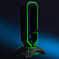 Подставка для наушников с USB хабом на 2 порт и подсветкой RGB Evolution HS01HR черная
