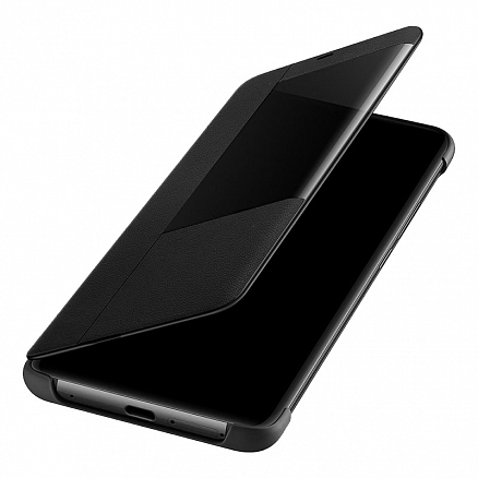 Чехол для Huawei Mate 20 Pro книжка оригинальный Smart View Flip Cover черный