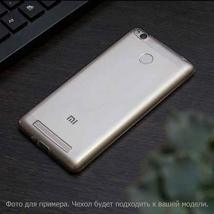 Чехол для HTC Desire 628 Dual Sim ультратонкий гелевый 0,5мм Nova Crystal прозрачный