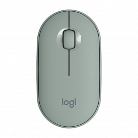 Мышь беспроводная Bluetooth оптическая Logitech Pebble M350 бледно-зеленая