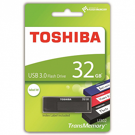 Флешка Toshiba U302 32Gb USB 3.0 черная