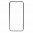 Защитное стекло для iPhone 12, 12 Pro на весь экран противоударное CASE 3D черное