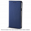 Чехол для Nokia 7.1 кожаный - книжка GreenGo Smart Magnet темно-синий