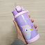 Термос (термобутылка) с трубочкой Pinky Bird 350 мл фиолетовый