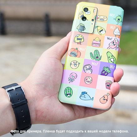Пленка защитная на корпус для вашего телефона Mocoll 3D Cartoon овощи