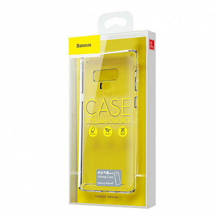 Чехол для Samsung Galaxy Note 9 N960 гелевый Baseus Safety Airbag прозрачный