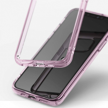 Чехол для iPhone 11 Pro Max гибридный Ringke Fusion прозрачно-сиреневый