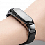 Сменный браслет для Xiaomi Mi Band 4 миланское плетение Nova Magnetic черный