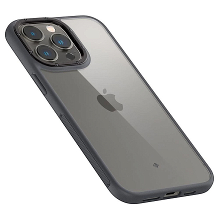 Чехол для iPhone 14 Pro Max гибридный Spigen Caseology Skyfall черный